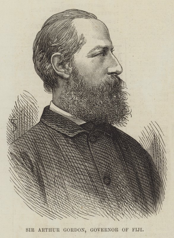 Sir Arthur Gordon, governador de Fiji de English School