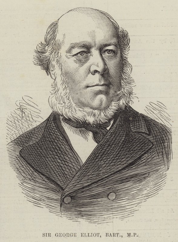 Sir George Elliot, Baronete, MP de English School