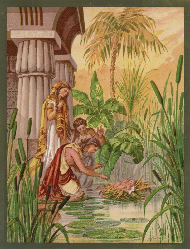 A descoberta de Moisés de English School