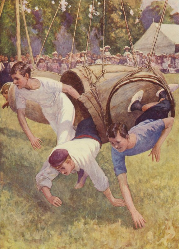 A corrida de obstáculos de English School