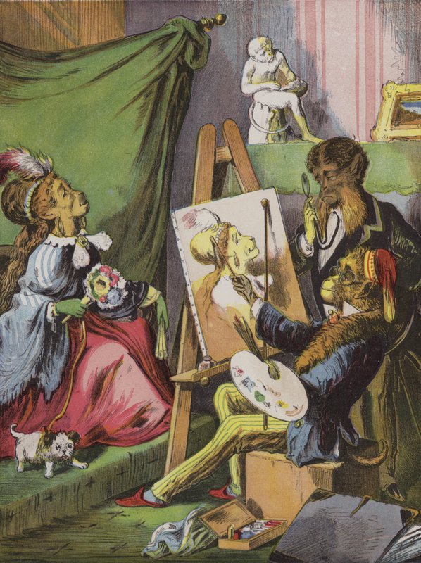 O pintor de retratos de English School