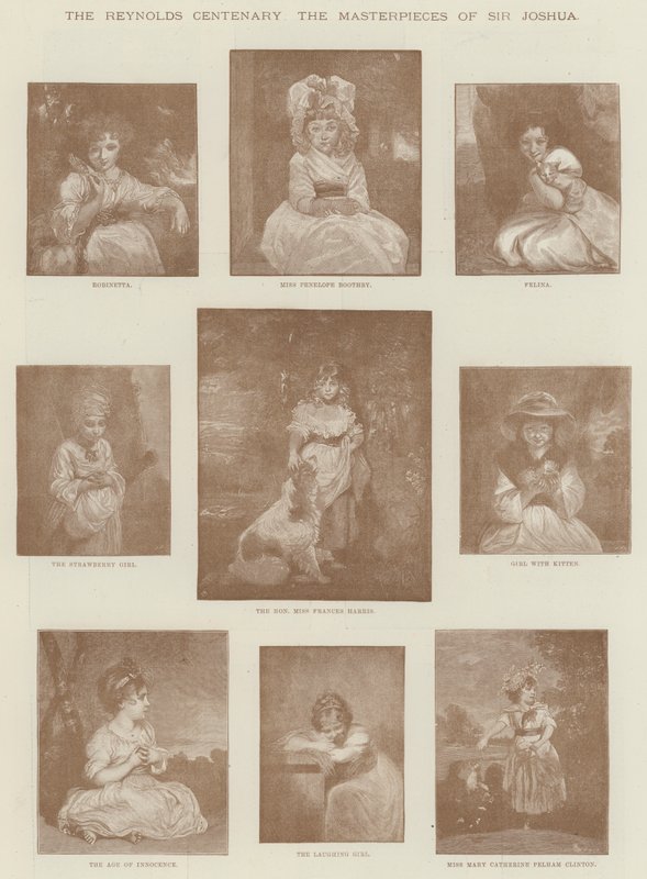O centenário de Reynolds, as obras-primas de Sir Joshua de English School
