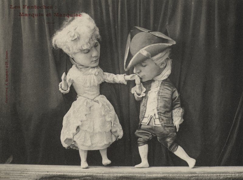 Marquês de Marionete e Marquesa de French Photographer
