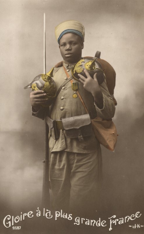 Soldado senegalês de French Photographer