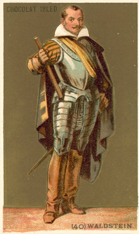 Albrecht von Wallenstein, general boêmio do Sacro Império de French School