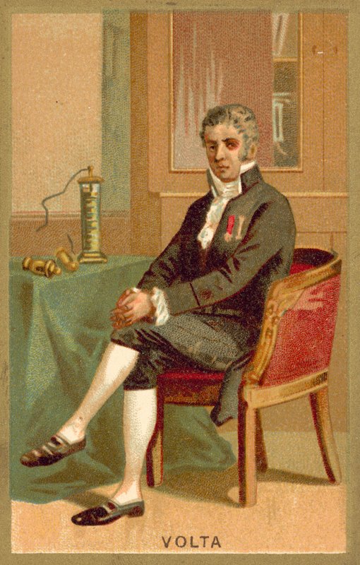 Alessandro Volta, físico italiano de French School