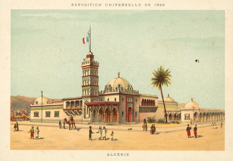 Argélia, Exposição Universal de 1889, Paris de French School