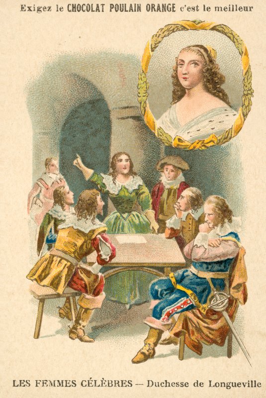 Anne Genevieve de Bourbon, duquesa de Longueville, princesa francesa que foi influente nas guerras civis da Fronda (1648-1653) de French School