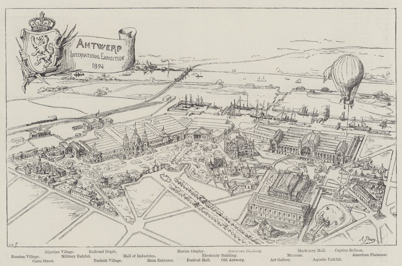 Exposição Internacional de Antuérpia, 1894 de French School
