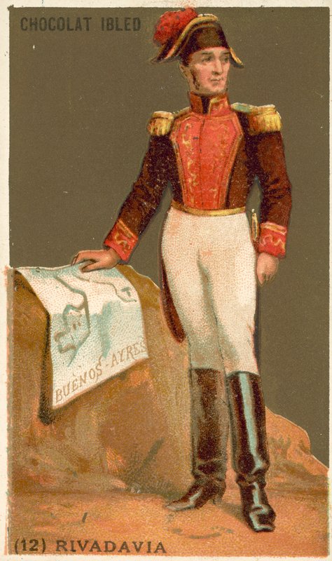 Bernardino Rivadavia, revolucionário e político argentino de French School