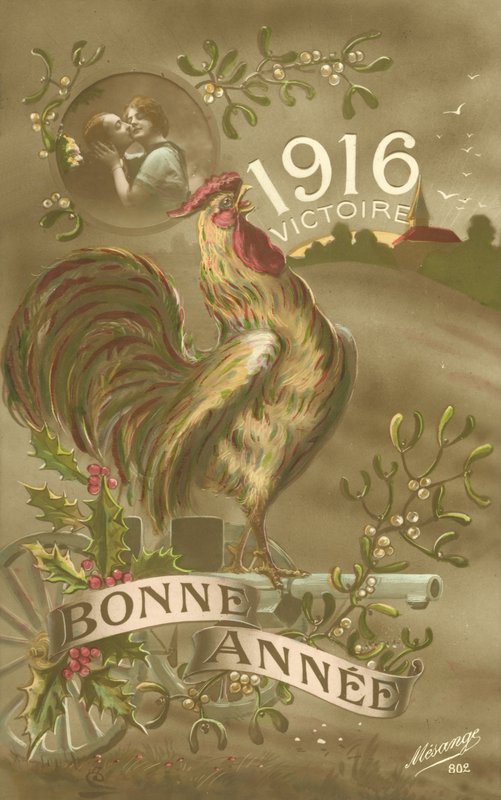 Feliz Ano Novo, 1916, Vitória de French School