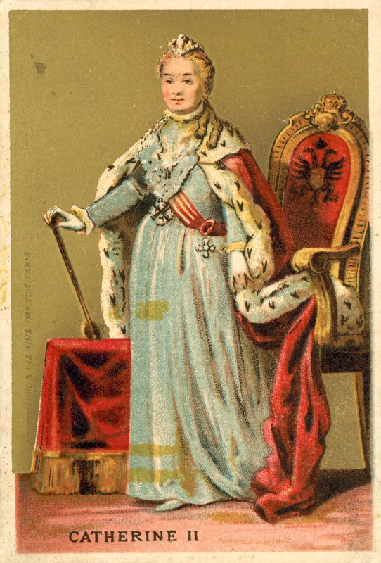 Catarina, a Grande, Imperatriz da Rússia de French School