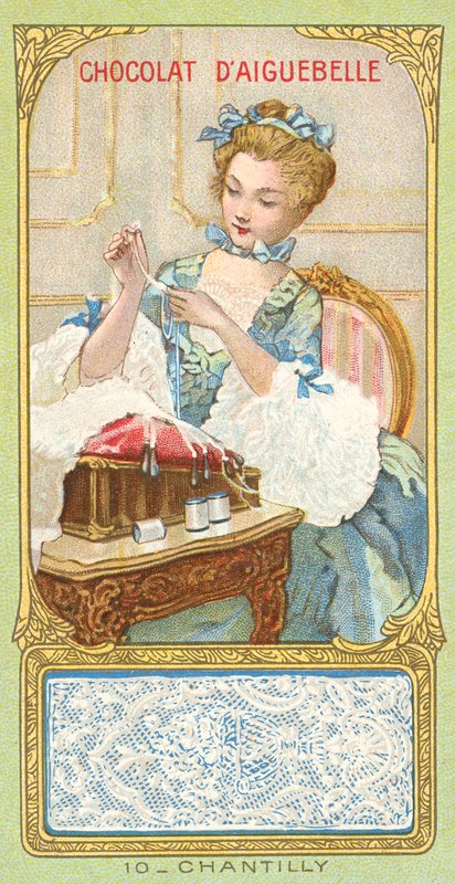 Chantilly rendas de French School