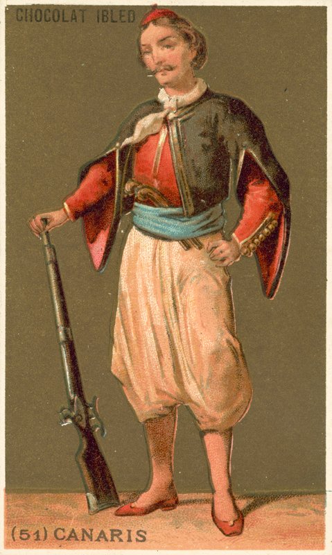 Constantine Canaris, almirante grego e político de French School