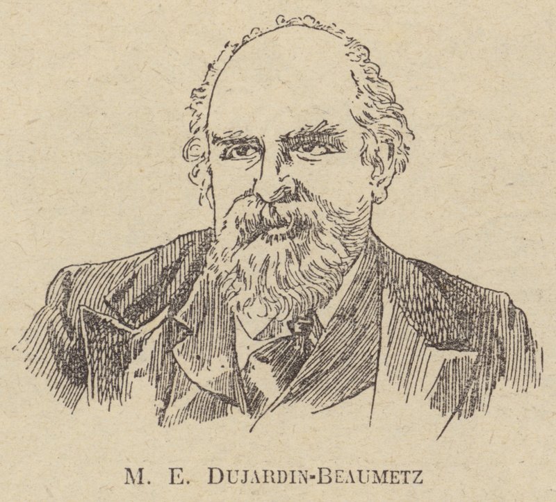 Etienne Dujardin-Beaumetz, artista e político francês de French School