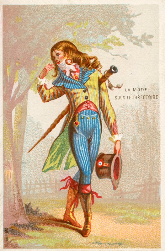 Moda sob o Diretório, Revolução Francesa, 1785-1799 de French School