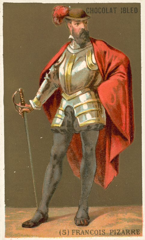 Francisco Pizarro, conquistador espanhol de French School