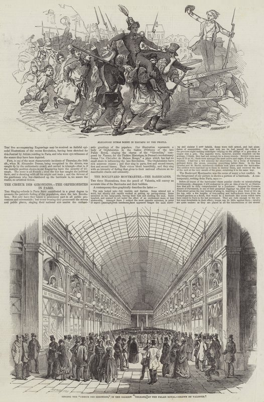 Revolução Francesa de 1848 de French School