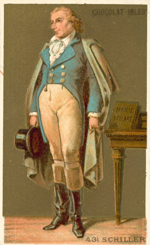 Friedrich von Schiller, poeta, filósofo, historiador e dramaturgo alemão de French School
