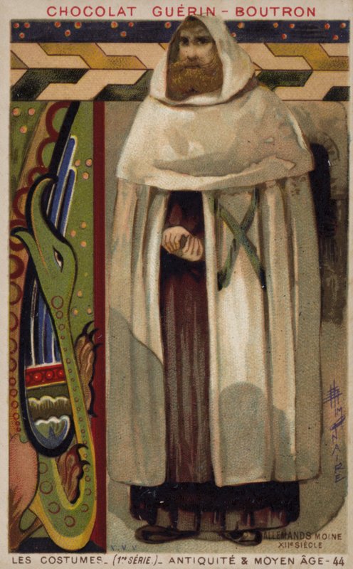 Monge alemão, século 12 de French School