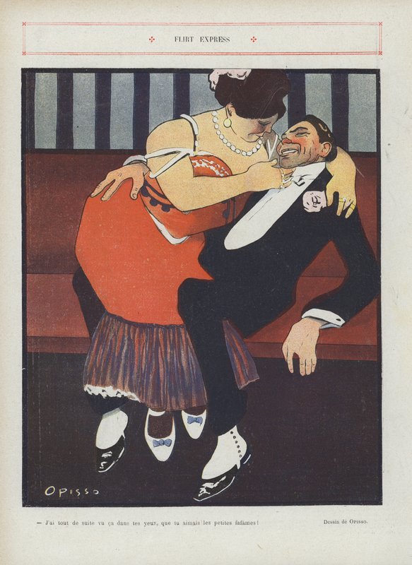 Ilustração para o riso de French School