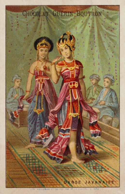 Dança javanesa de French School