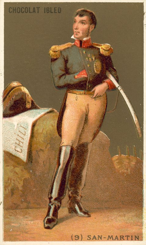 José de San Martin, general argentino de French School