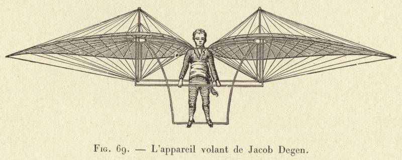 Lappareil fala ao Jacob Degen de French School