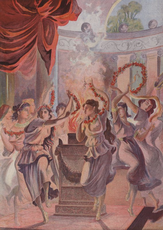 les Vestal de French School