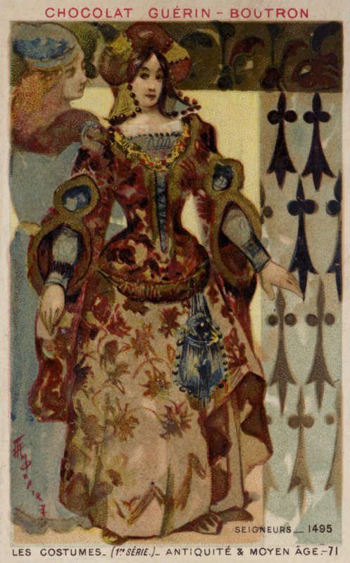 Senhor e senhora, 1495 de French School