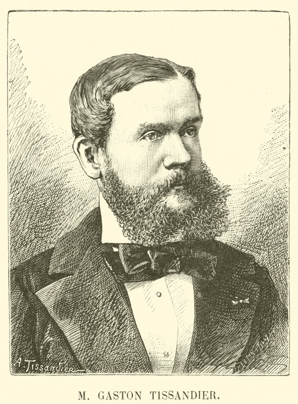 M Gaston Tissandier de French School