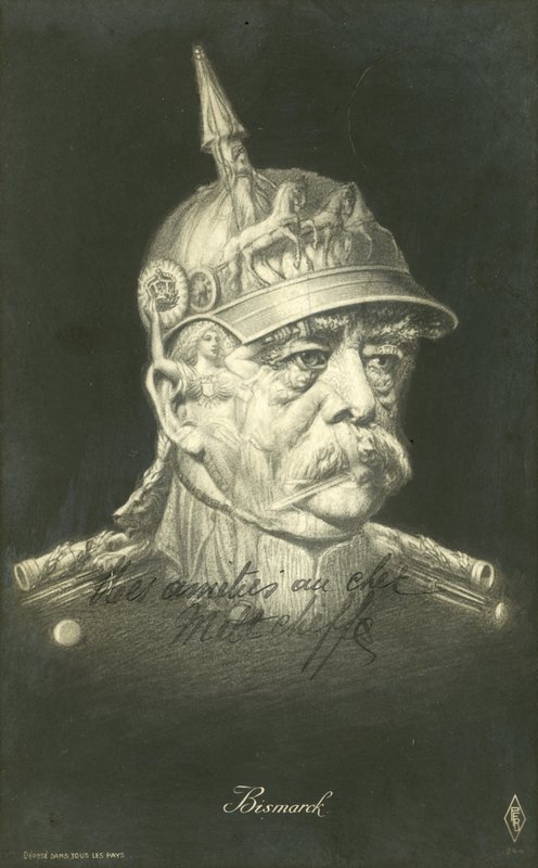 Otto von Bismarck, estadista alemão de French School
