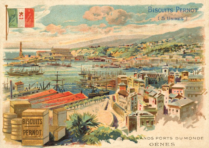 Porto de Gênova, Itália de French School