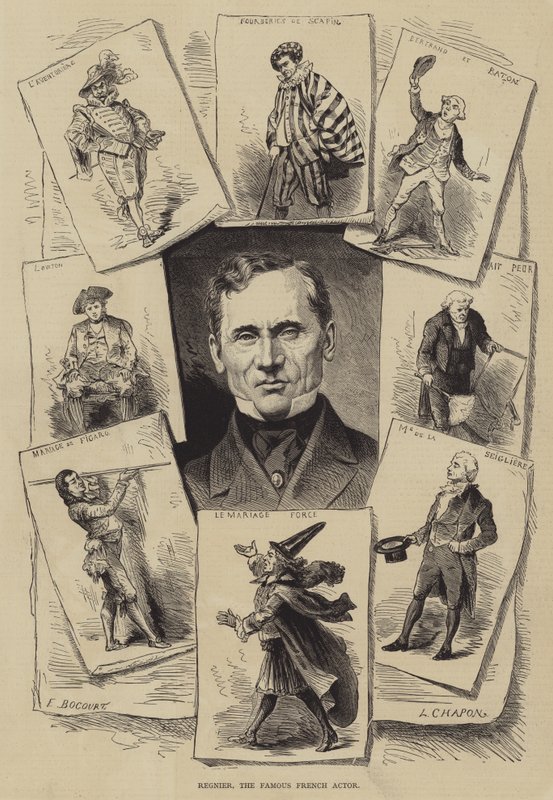 Regnier, o famoso ator francês de French School