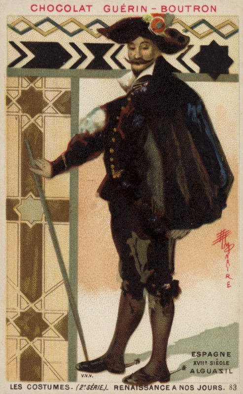 Espanhol alguacil, século XVII de French School