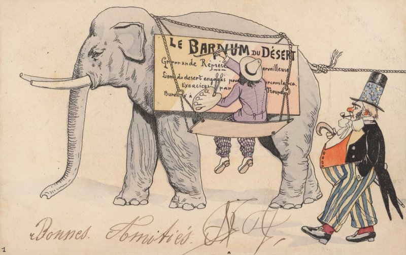 O Barnum do deserto de French School