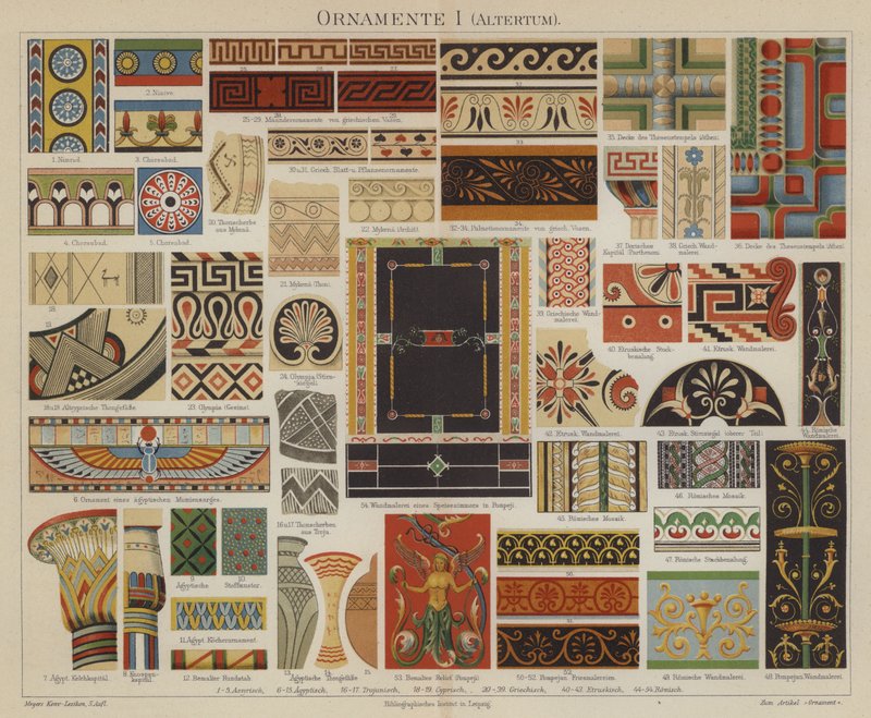 Arte decorativa antiga de German School