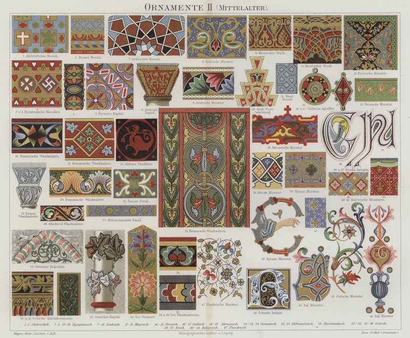Arte decorativa medieval de German School