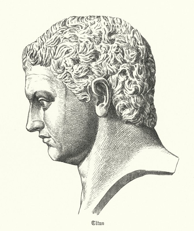 Tito, imperador romano de German School