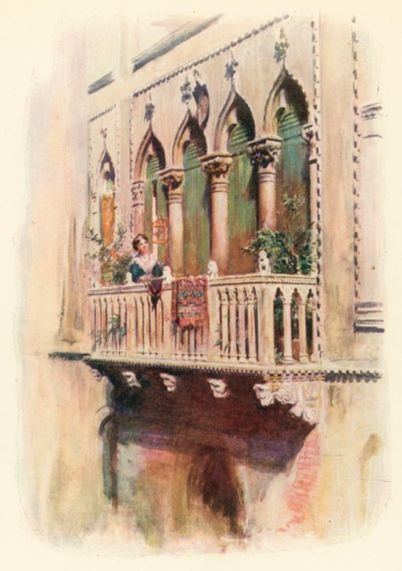 Varanda Palazzo Bragadin de A. Trevor Haddon