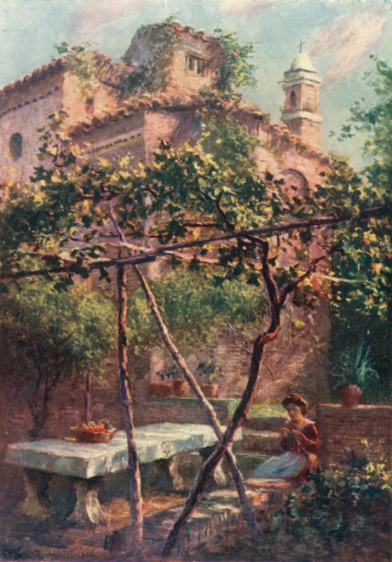 Jardim em Murano de A. Trevor Haddon