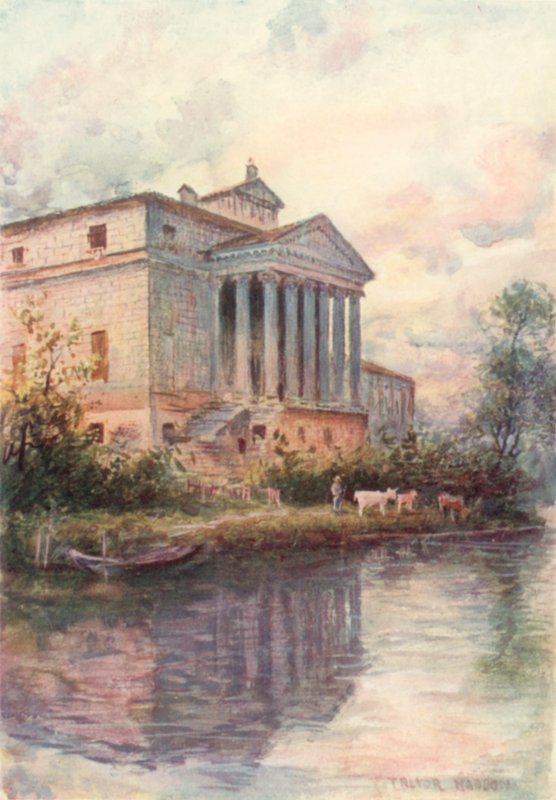 Palazzo Foscari em Malcontenta de A. Trevor Haddon