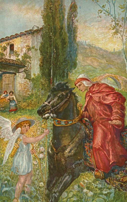 Episódio da vida de Dante de A. del Senno