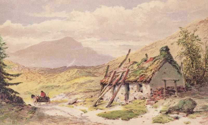 Glenfinlas (cromolito) de Aaron Edwin Penley