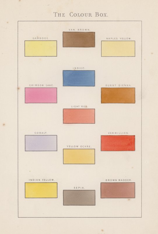 A caixa das cores (chromolitho) de Aaron Edwin Penley