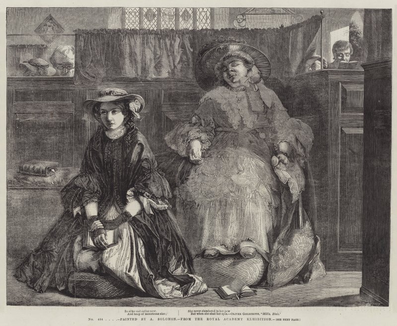 Exposição da Royal Academy de Abraham Solomon