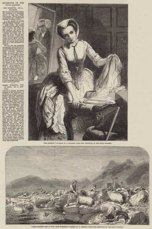 Exposição da Royal Academy de Abraham Solomon