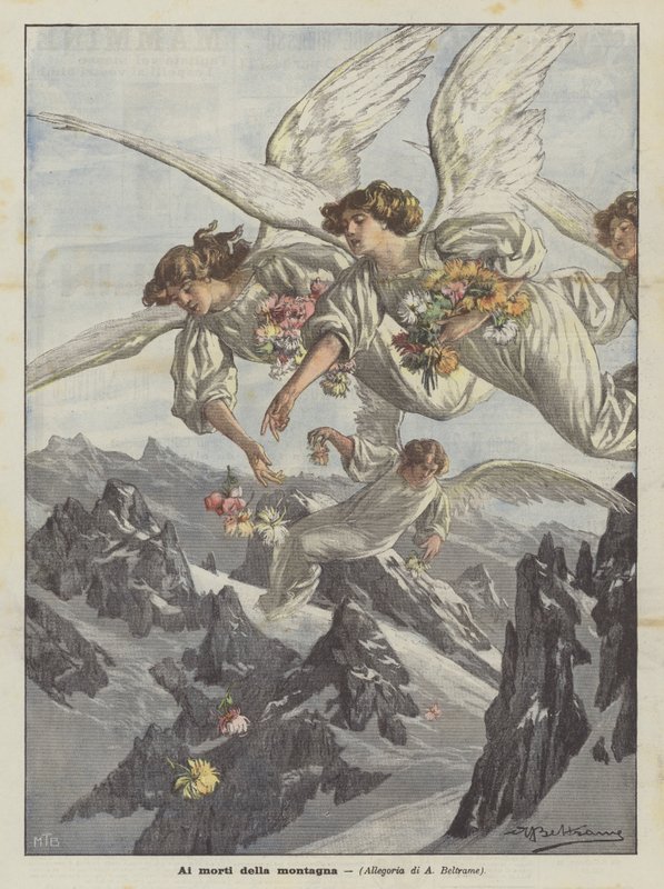 Para os mortos da montanha de Achille Beltrame