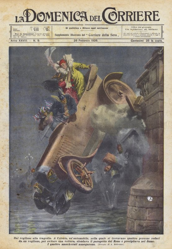 Da bola à tragédia de Achille Beltrame