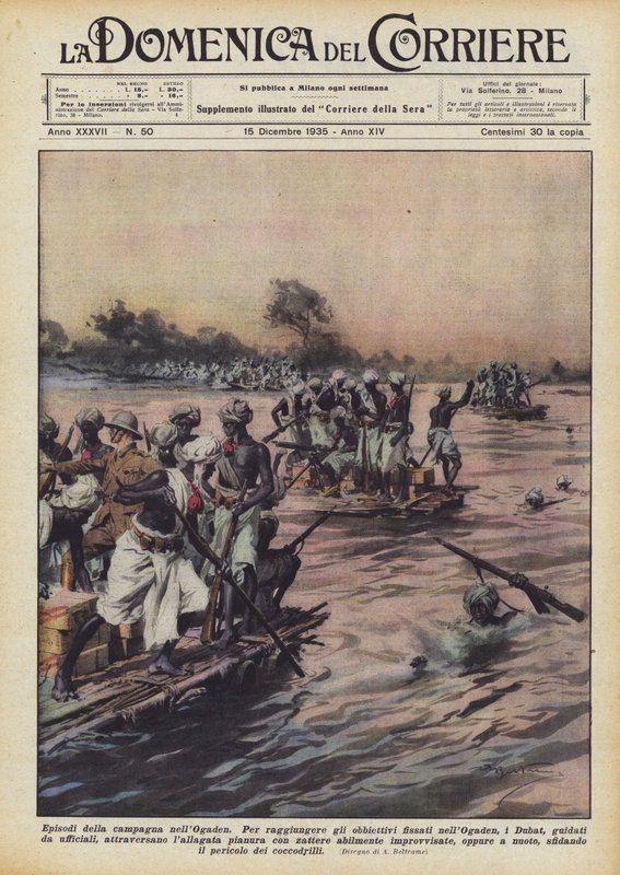 Episódios de campanha no Ogaden de Achille Beltrame